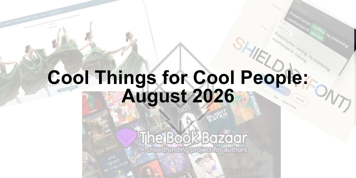 Cool Things for Cool People: August 2026
